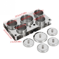 Set 5pcs liquide poudre metal