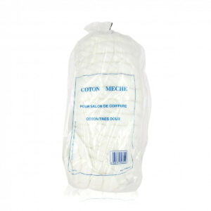 COTON MECHES SACHET 1kg 100% coton