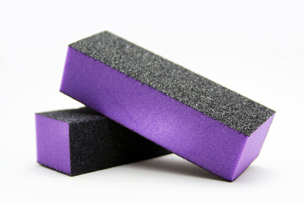 Polissoir 3 Faces Violet Noire 80/80/80
