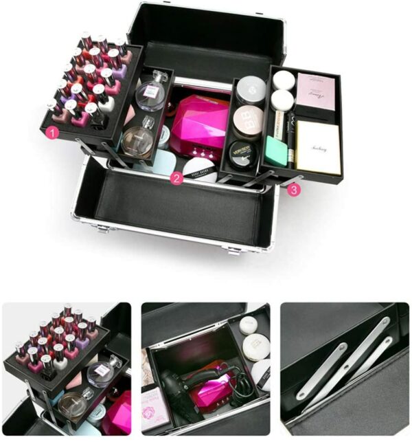 Valise Prof Cosmetique Avec Roulette – Image 2