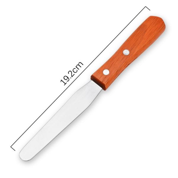 Spatule Inox Manche en Bois