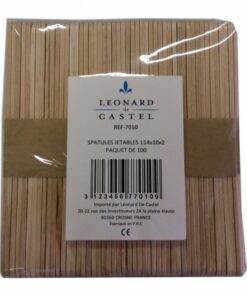 Spatule Visage bois 114x10 /100 pcs