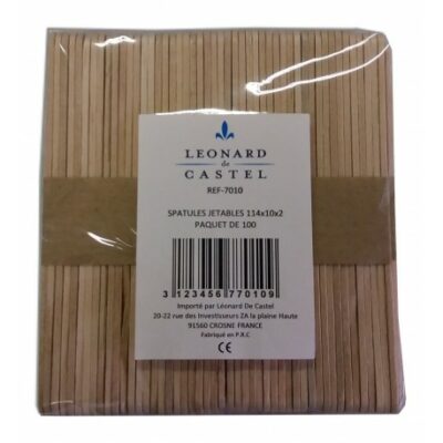 Spatule Visage bois 114x10 /100 pcs