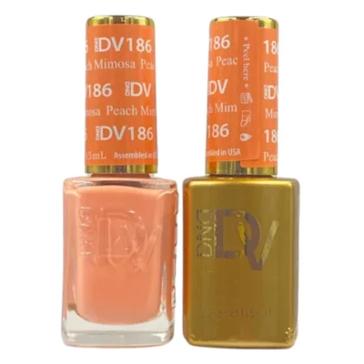 DND DIVA 186 - PEACH MIMOSA