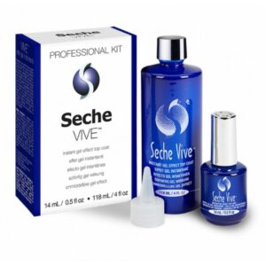 Seche vive topcoat 4oz + 0.5oz