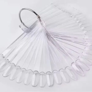 Affichage 50pcs Oval TRANSPARENT