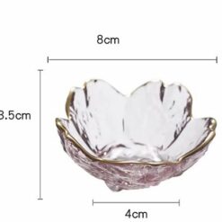 Recipient Fleur En Verre