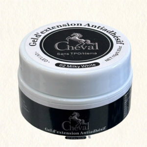 Cheval - Gel d'Extension Antiadhésif - 02. Milky White 15g