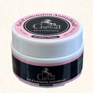 Cheval - Gel d'Extension Antiadhésif - 05. Milky Peach 15g